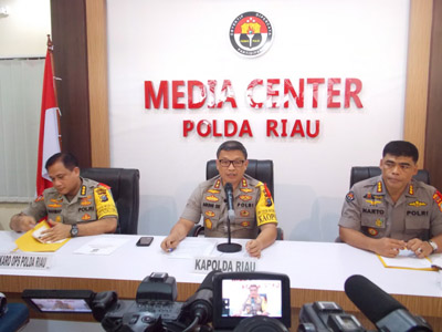 Polda Riau Selesaikan 5.739 Kasus dari 7.820 Selama 2019